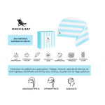 Dock & Bay Πετσέτα μαλλιών Τουρμπάνι με ελαφριά πικέ ύφανση 63x26cm Nautical Navy 5060668839102