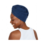 Dock & Bay Πετσέτα μαλλιών Τουρμπάνι με ελαφριά πικέ ύφανση 63x26cm Nautical Navy 5060668839102