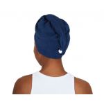 Dock & Bay Πετσέτα μαλλιών Τουρμπάνι με ελαφριά πικέ ύφανση 63x26cm Nautical Navy 5060668839102