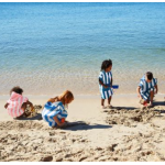 Dock & Bay Παιδικό πόντσο Quickdry 3-5 ετών Malibu Pink Microfiber 5061011621665