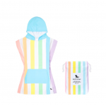 Dock & Bay Παιδικό πόντσο 3 - 5 ετών Quickdry Unicorn Waves Microfiber 5061011621702