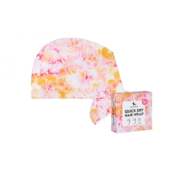 Dock & Bay Πετσέτα μαλλιών - Τουρμπάνι Hair Wrap - Georgia Peach 5061011623218