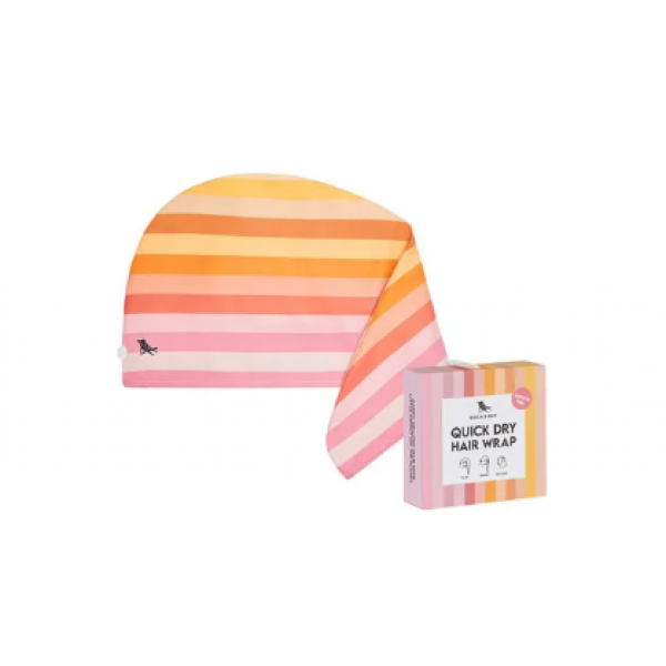 Dock & Bay Πετσέτα μαλλιών - Τουρμπάνι Hair Wrap - Miami Sorbet 5061011623225