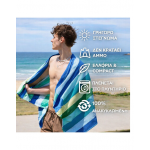 Dock & Bay Πετσέτα θαλάσσης Quickdry - Cool Lagoon  (Μικροϊνες) XL 200x90cm 5061011623454