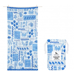 Dock & Bay Πετσέτα θαλάσσης Quickdry XL 200x90cm Grecian Shores Μικροϊνες 5061011623485