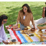 Dock & Bay Κουβέρτα πικνικ 170x170εκ Candy Stripes 5061011624116