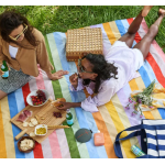 Dock & Bay Κουβέρτα πικνικ 170x170εκ Candy Stripes 5061011624116