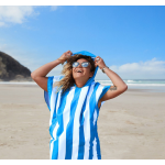 Dock & Bay Πόντσο Ενηλίκων Quickdry Bondi Blue Microfiber Μ 90x70 cm 5061011623836