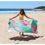 Dock & Bay Πετσέτα θαλάσσης Quickdry L 160x90cm Hot Tropics Microfiber 5061011625199