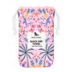 Dock & Bay Πετσέτα θαλάσσης Quickdry L 160x90εκ. Pink Paradise Microfiber 5061011625212