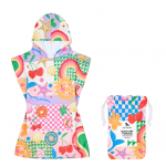 Dock & Bay Παιδικό πόντσο Quickdry  6-10 ετών Good Vibes Club Microfiber 5061011625465