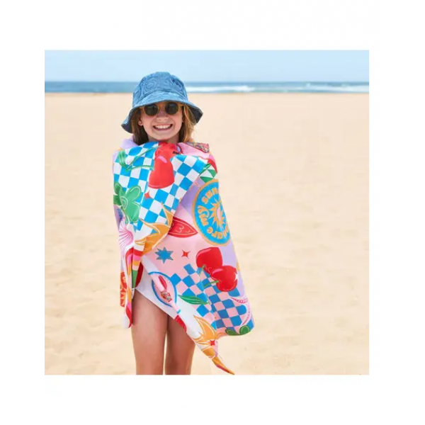 Dock & Bay Πετσέτα θαλάσσης - Good Vibes Club Microfiber (Μικροϊνες) 160x90cm 5061011625540