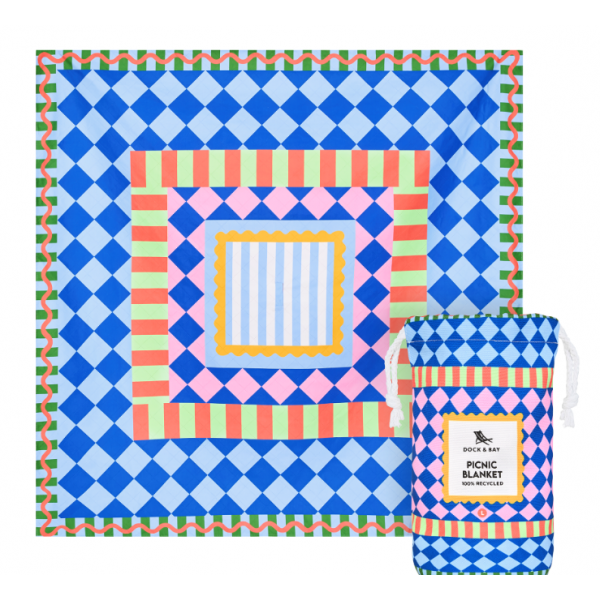 Dock & Bay Κουβέρτα πικνικ 170x170εκ Bright Side Up 5061011626301