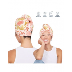 Dock & Bay Πετσέτα μαλλιών - Τουρμπάνι με ελαφριά πικέ ύφανση 63x26cm - Tiger Palm 5061011628459