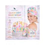 Dock & Bay Πετσέτα μαλλιών - Τουρμπάνι Hair Wrap - Ibiza Glow 5061011628466