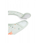 Done by Deer Παιδική Σαλιάρα Velcro 2 τμχ Croco Green BR76429