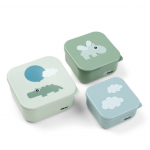 Done by Deer Σετ 3 τμχ happy clouds green  BR77642