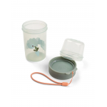 Done By Deer Παιδικό Δοχείο Φαγητού 2 WAY Croco 150 ml-320 ml BR77656