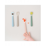 Done by Deer Κουταλια Με Εργονομική Λαβή Από Πλαστικό Powder +0μ 3 τεμ BR79507 