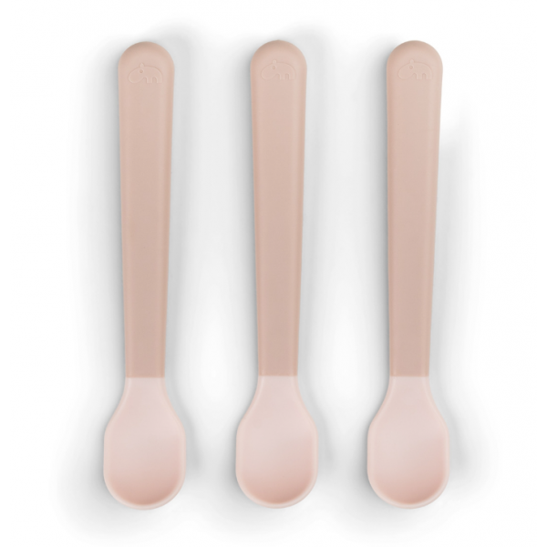 Done by Deer Κουταλια Με Εργονομική Λαβή Από Πλαστικό Powder +0μ 3 τεμ BR79507 
