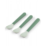 Done by Deer Κουταλια Με Εργονομική Λαβή Από Πλαστικό Green +0μ 3 τεμ BR79509