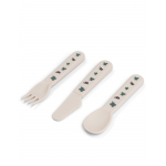 Done by Deer Μαχαιροπίρουνα Από Πλαστικό tiny farm sand +0μ 3 τεμ BR79512