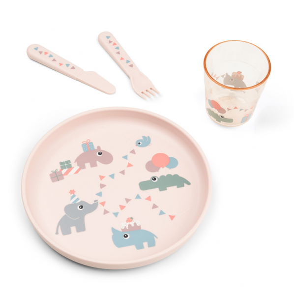 Done By Deer Σετ Φαγητού Celebration Powde +0μ 3 τεμ BR79536