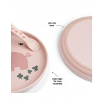 Done by Deer Πιάτο Από Πλαστικό Tiny Farm Powder BR79541