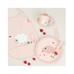 Done by Deer Πιάτο Από Πλαστικό Tiny Farm Powder BR79541