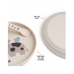 Done by Deer Πιάτο Από Πλαστικό Tiny Farm Sand BR79542