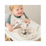 Done by Deer Πιάτο Από Πλαστικό Tiny Farm Sand BR79542