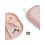 Done by Deer Δίσκος Από Πλαστικό Με Χωρίσματα Tiny Farm Powder BR79544