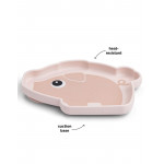 Done by Deer Πιάτο Από Σιλικόνη stick&stay pigee powder BR79546