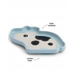 Done by Deer Πιάτο Από Σιλικόνη stick&stay Dotti Blue BR79547