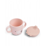 Done by Deer Ποτήρι Εκπαιδευτικό Με Λαβές 215ml Tiny Farm Powder 0m+ BR79556