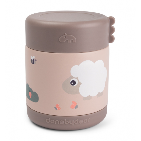 Done by Deer Ισοθερμικο Δοχείο Φαγητού 300ml Tiny Farm Powder BR79653