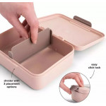 Done by Deer Πλαστικό Παιδικό Δοχείο Φαγητού Ροζ BR79656