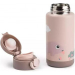 Done by Deer Παιδικό Παγούρι Θερμός Non Spill Ροζ 340ml BR79729