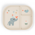 Done by Deer Δίσκος Από Πλαστικό Με Χωρίσματα Celebration Sand BR90006