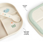 Done by Deer Δίσκος Από Πλαστικό Με Χωρίσματα Celebration Sand BR90006