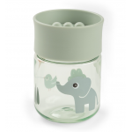 Done by Deer Εκπαιδευτικό Ποτήρι 360° Tiny Farm Green 260ml BR90021