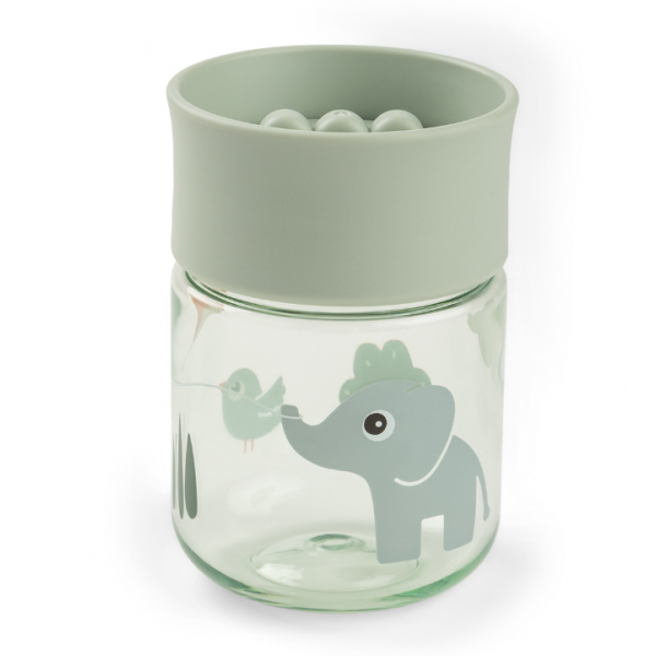 Done by Deer Εκπαιδευτικό Ποτήρι 360° Tiny Farm Green 260ml BR90021