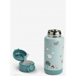 Done by Deer Ισοθερμικό Παγούρι με Καλαμάκι Tiny Farm Blue 340 ml BR90104 Done by Deer Ισοθερμικό Παγούρι με Καλαμάκι Tiny Farm Blue 340 ml BR90104