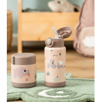 Done by Deer Ισοθερμικό Παγούρι με Καλαμάκι Tiny Farm Sand 340 ml BR90121 Done by Deer Ισοθερμικό Παγούρι με Καλαμάκι Tiny Farm Sand 340 ml BR90121