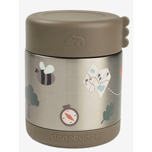Done by Deer Ισοθερμικό Δοχείο Φαγητού Tiny Trails Sand 300 ml BR90116