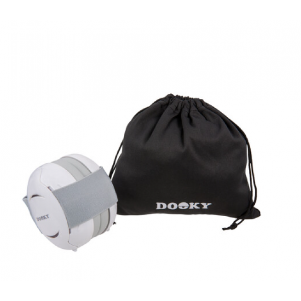 Dooky Dooky Προστατευτικά αυτιών για ηλικίες 0-3 ετών Λευκό DK-3001102