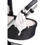 Dooky Πολυχρηστικά κλιπς καροτσιού σετ των 3 Black DK-5027101