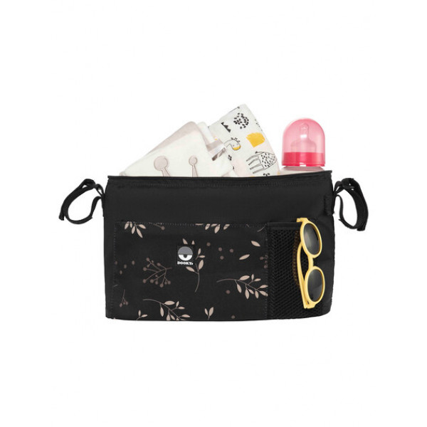 Dooky Organizer καροτσιού Deluxe Romantic Leaves Black DK-5128206
