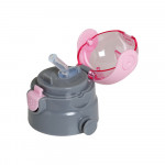 eco life Aνταλλακτικό Πώμα για Kids Thermos Ροζ 400ml 5208009000754