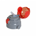 eco life Aνταλλακτικό Πώμα για Kids Thermos Κόκκινο 400ml 5208009002178